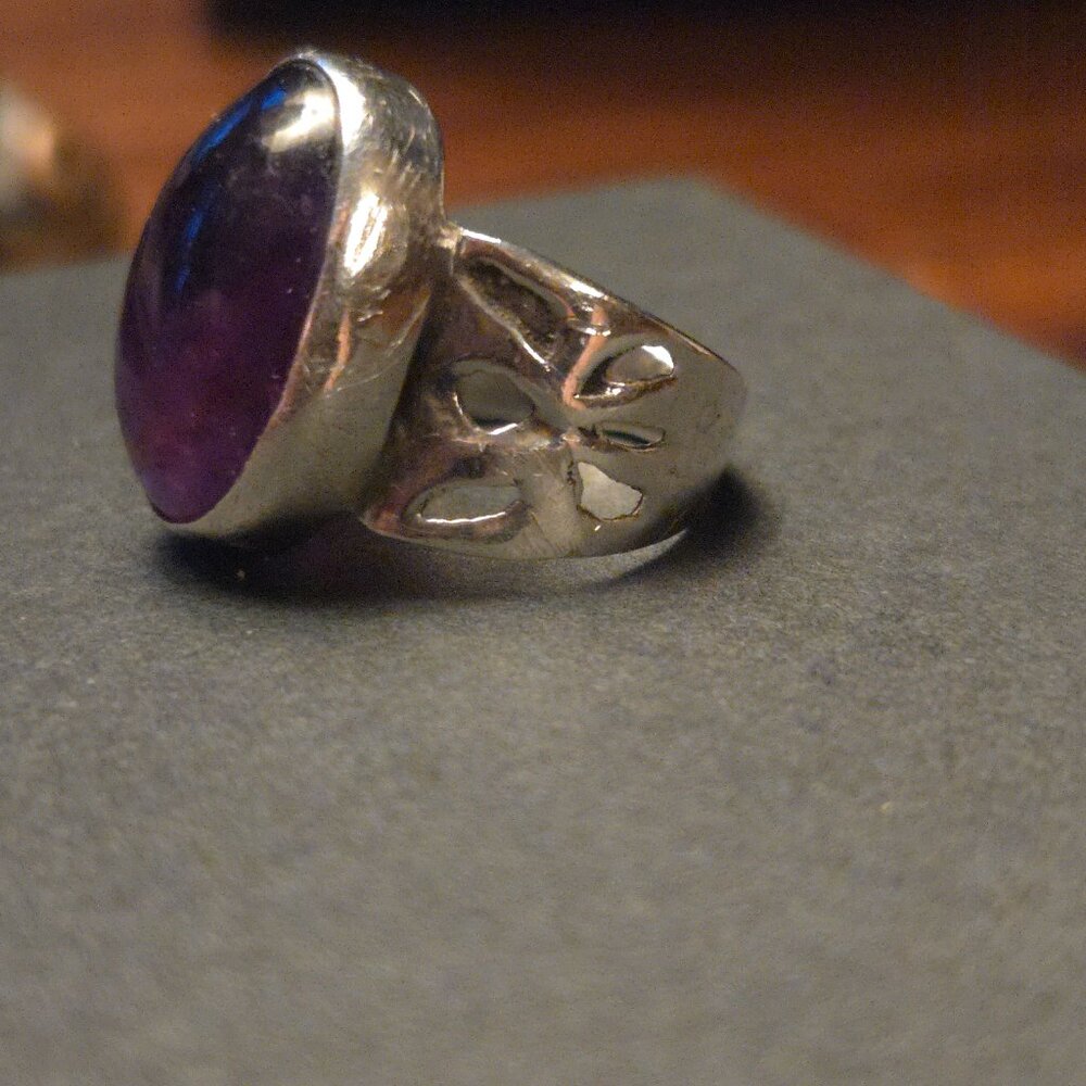 Amethyst ring - Picture 6 of 14